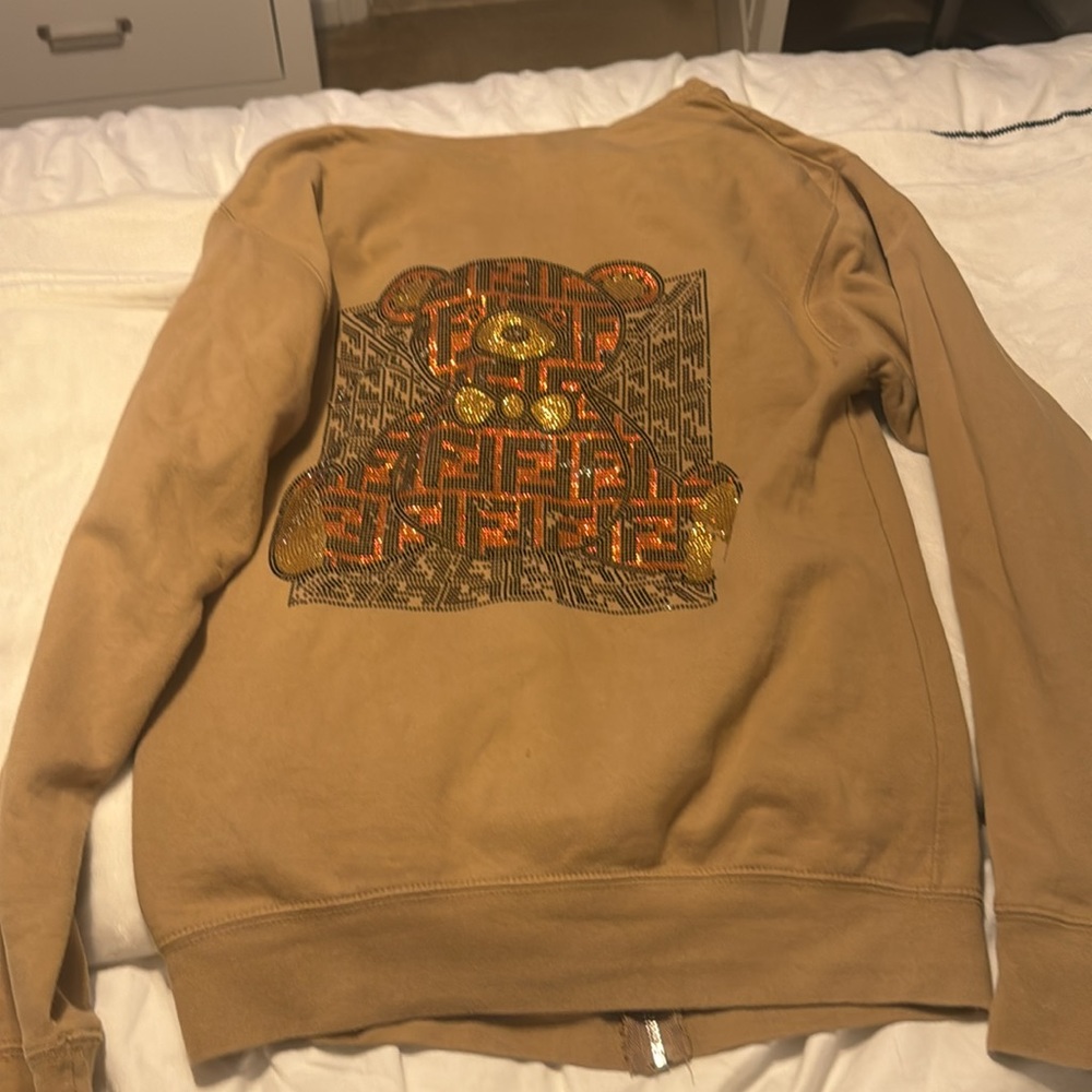 Zip up sweatshirt